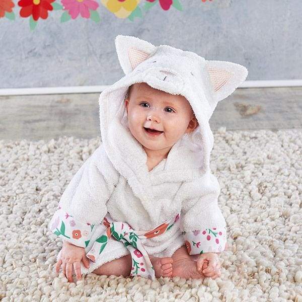Cat Hooded Robe (Personalization Available) von Baby Aspen