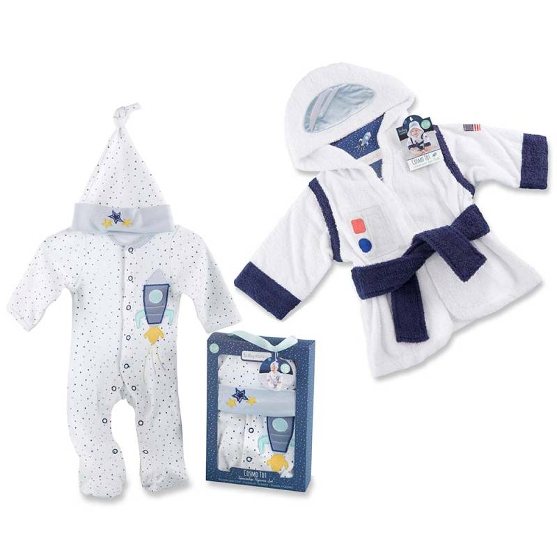 Cosmo Tot Robe and PJ Gift Set von Baby Aspen