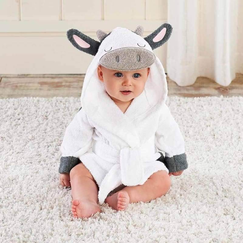 Cow Hooded Robe (Personalization Available) von Baby Aspen
