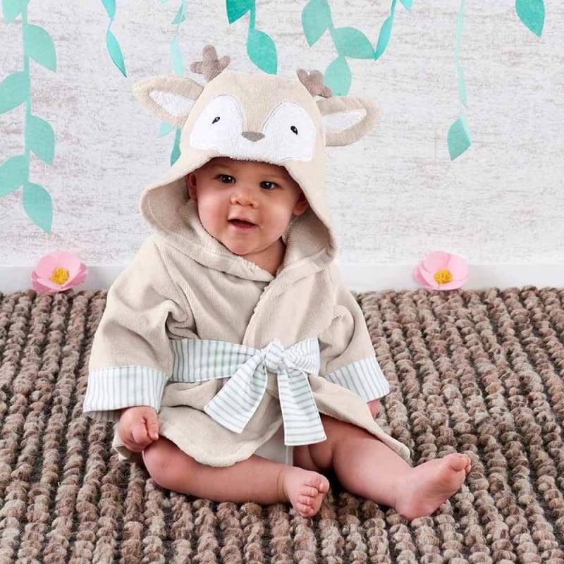 Deer Hooded Robe (Personalization Available) von Baby Aspen