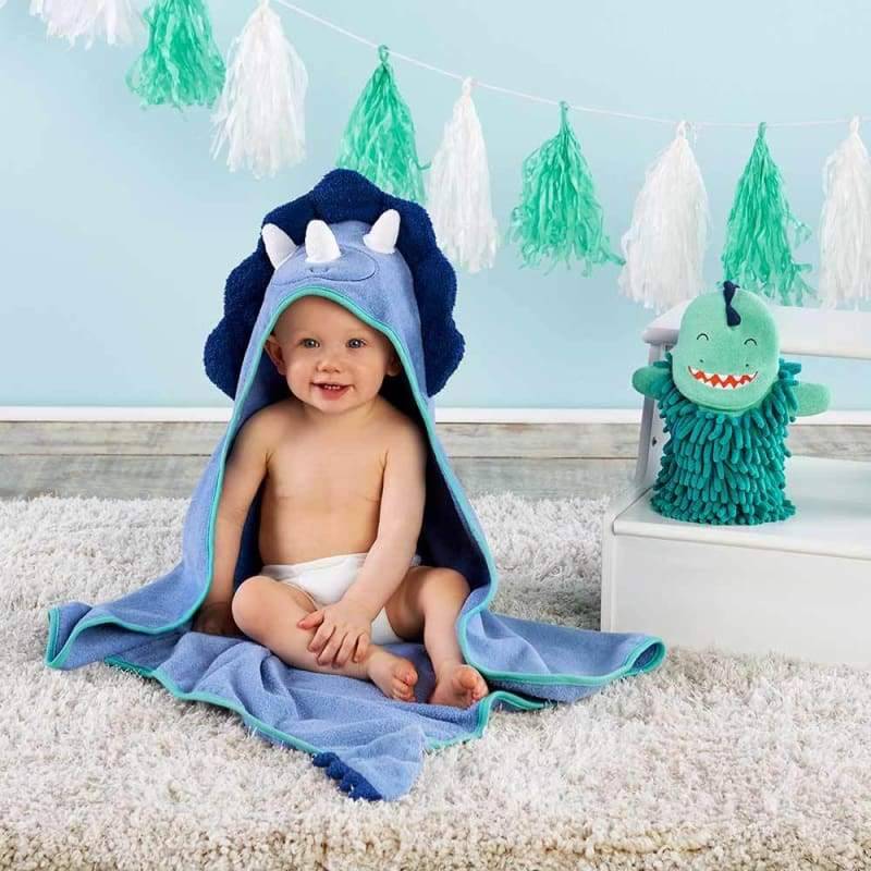 Dinosaur 2-Piece Bath Gift Set von Baby Aspen