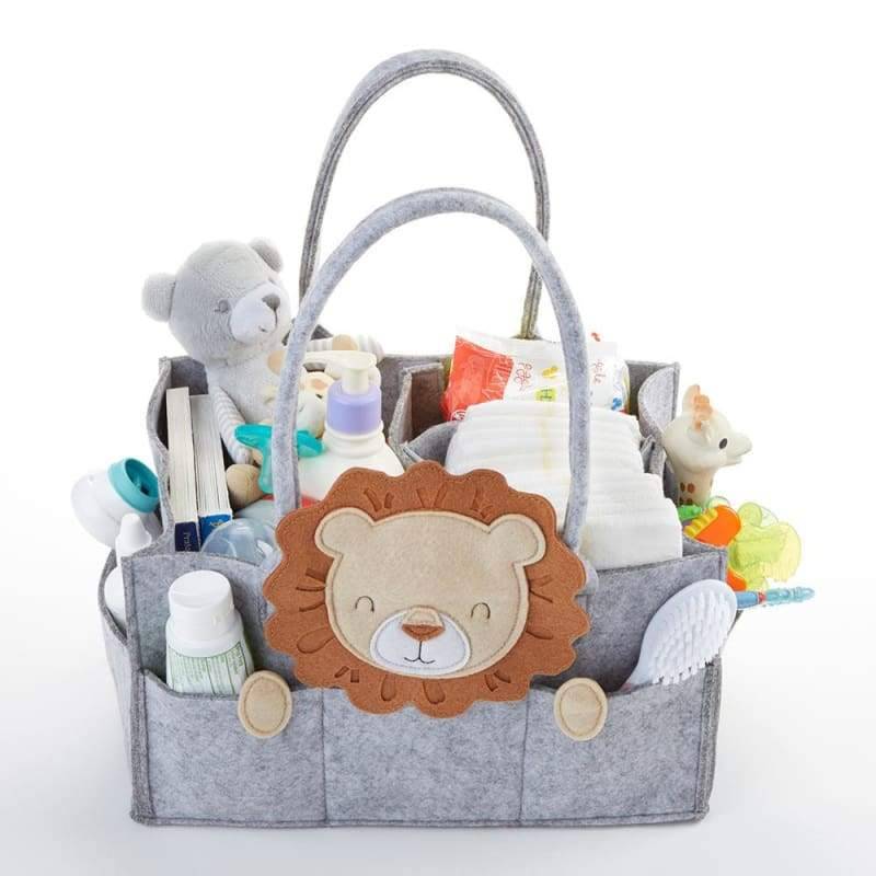 Lion Diaper Caddy Organizer (Personalization Available) von Baby Aspen