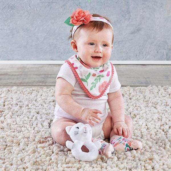 Pretty Posies 4-Piece Gift Set von Baby Aspen