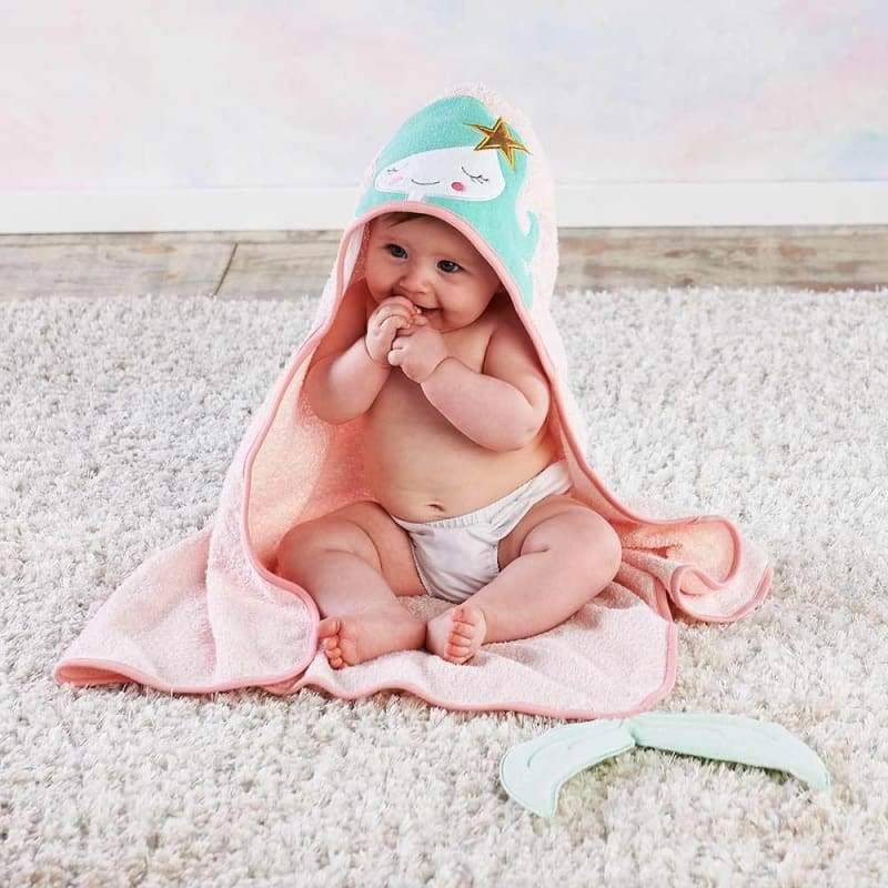Simply Enchanted Mermaid Hooded Towel von Baby Aspen