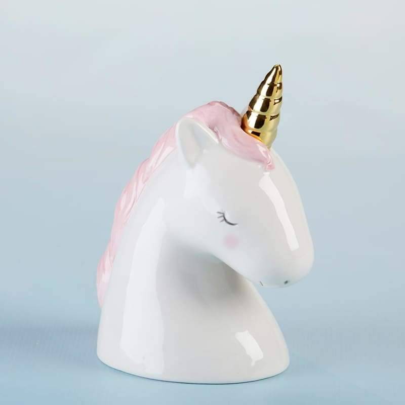 Simply Enchanted Small Unicorn Porcelain Bank von Baby Aspen