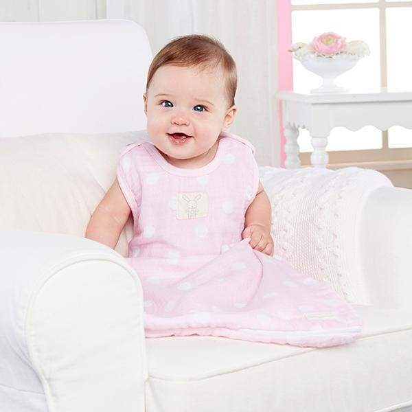 Sweet Snuggles Muslin Wearable Blanket (Pink) von Baby Aspen