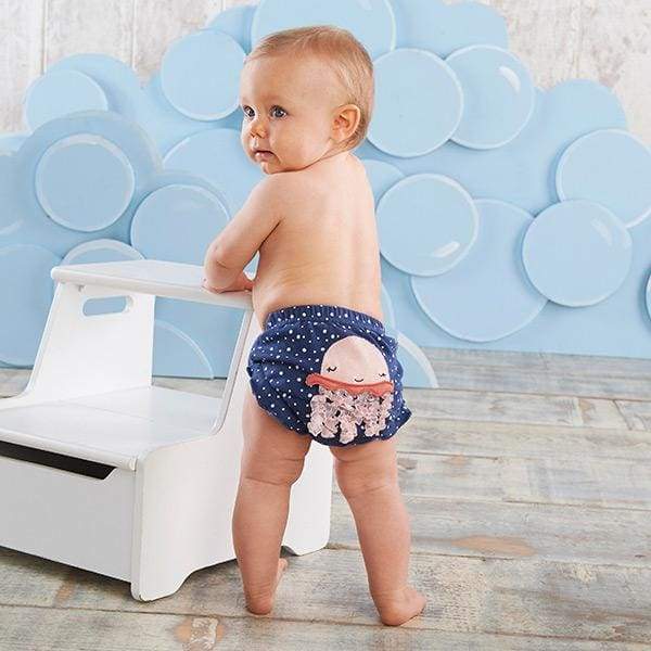 Under The Sea 3-Piece Diaper Cover Gift Set - Girl von Baby Aspen