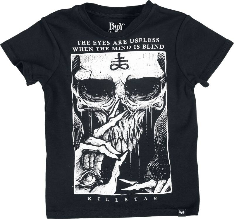 Baby Bat by Killstar Mini Blind Mind T-Shirt T-Shirt schwarz in 98/104 von Baby Bat by Killstar