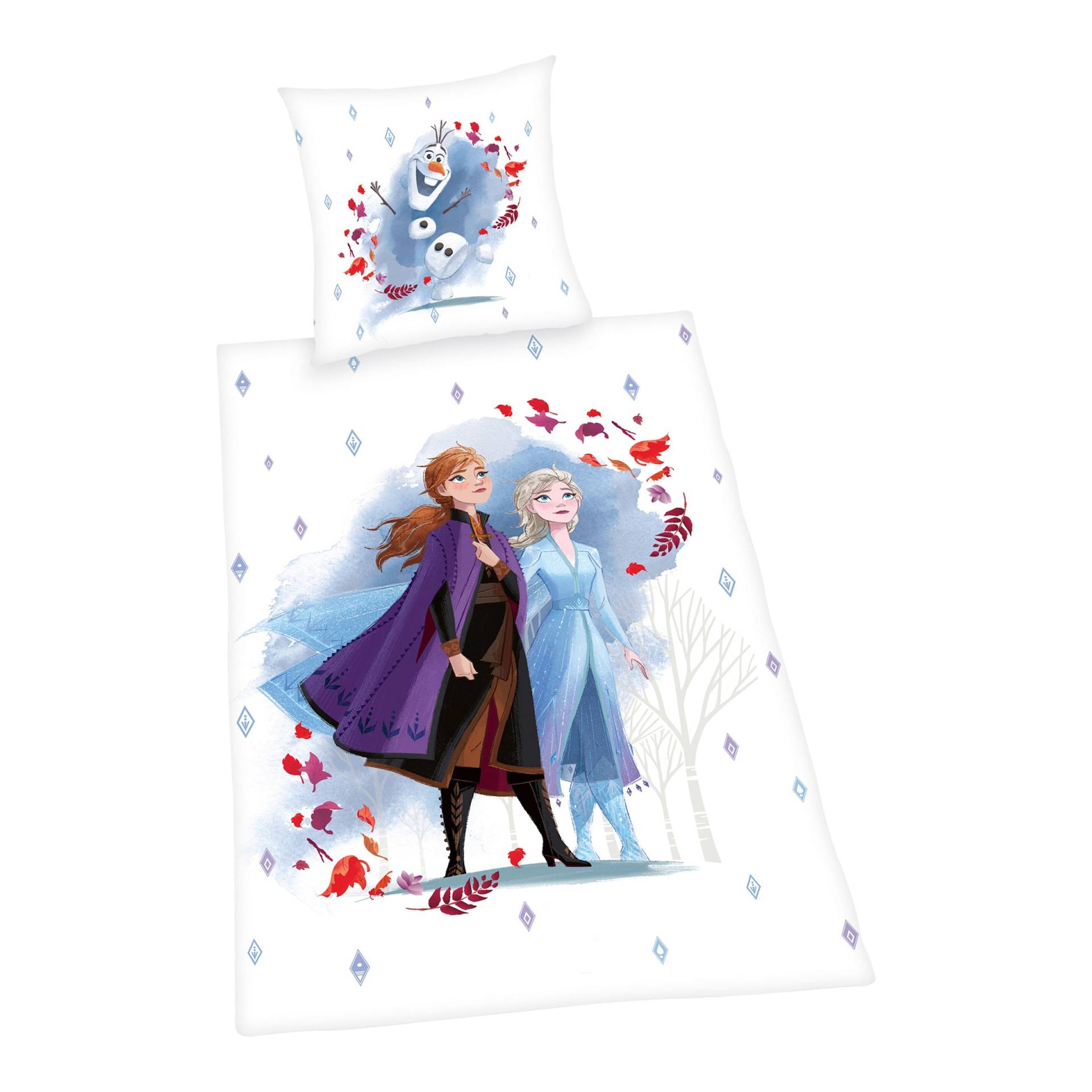 Baby Best Disney Frozen Ii Renforcé Wende-Bettwäsche 80x80 / 135x200 cm von Baby Best