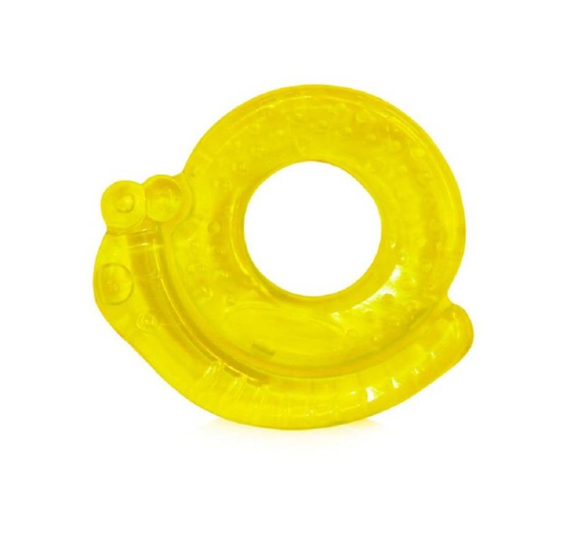 Baby Care Beißring Beißring Schnecke, Kühlring Zahnhilfe mit Wasser gefüllt ab 3 Monate von Baby Care