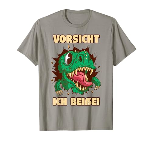 Vorsicht ich beiße! – Bissiger Baby Dinosaurier T-Shirt Vorsicht ich beiße! – Bissiger Baby Dinosaurier T-Shirt von Baby Dinosaurier Deko