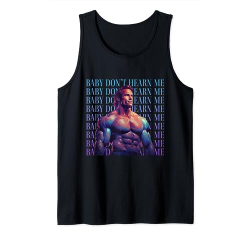 Baby tut mir nicht weh - Lustiges Hören Sie mich nicht Meme Tank Top von Baby Don't Hurt Me Meme Design