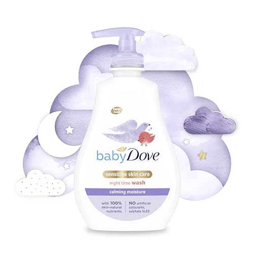 Baby Dove Calming Moisture Head to Toe Wash 400ml - Beruhigendes Waschgel für Babys von Baby Dove