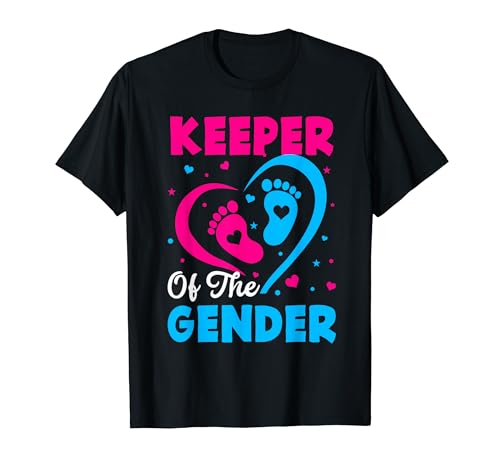 Hüterin des Geschlechts: Baby Reveal T-Shirt von Baby Gender Reveal Party Apparel & Gifts