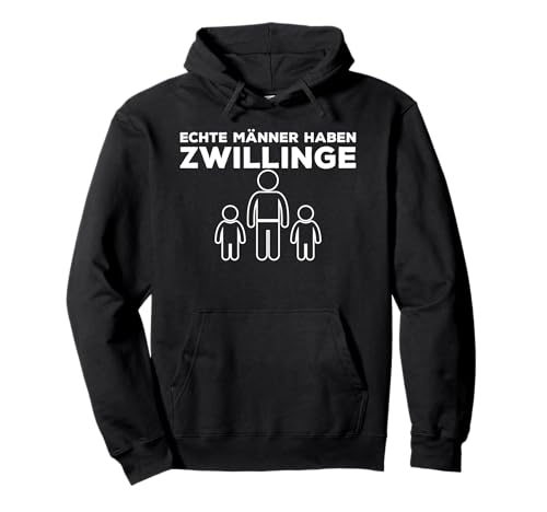 Echte Männer haben Zwillinge Kleidung Twins Cool Zwillinge Pullover Hoodie Echte Männer haben Zwillinge Kleidung Twins Cool Zwillinge Pullover Hoodie von Baby Geschenk Papa Spruch Vater Lustig Dad Witzig
