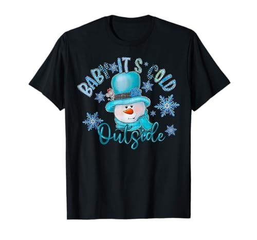 Baby It's Cold Outside Schneemann Weihnachten für Kinder Jungen Mädchen T-Shirt Baby It's Cold Outside Schneemann Weihnachten für Kinder Jungen Mädchen T-Shirt von Baby It's Cold Outside Snowman Christmas Pajama