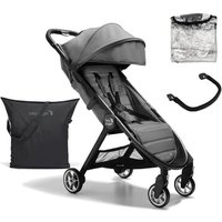 baby jogger Buggy City Tour 2 Shadow Grey inklusive Sicherheitsbügel und Wetterschutz von Baby Jogger