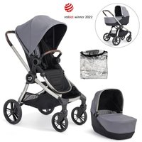 baby jogger Kinderwagen City Sights inkl. Babywanne Dark Slate und Wetterschutz von Baby Jogger