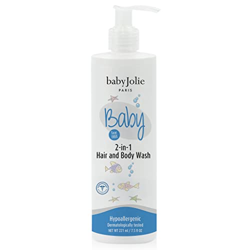 Baby Jolie Paris Baby 2-in-1 Haar- und Körperwäsche für Babys, 2,5 oz (1 Pack) von Baby Jolie