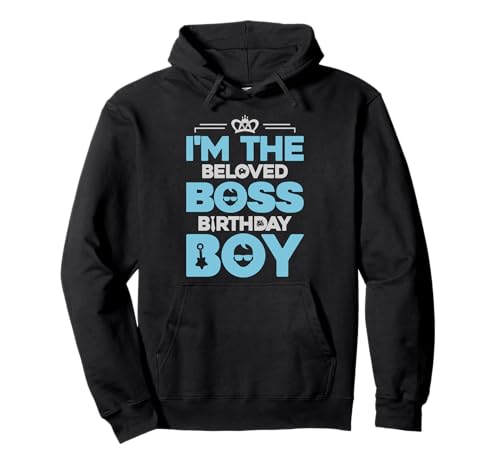 Ich Bin der Boss Geburtstagskind, Partyoutfit wie EIN Boss Boy Pullover Hoodie von Baby Like a Boss Birthday Family Outfits