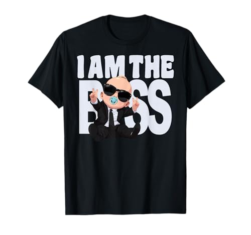 Baby Boss „Ich bin der Boss“ Wie ein Boss Kinder T-Shirt von Baby Like a Boss Merch