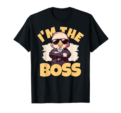 Baby Boss „Ich bin der Boss“ Wie ein Boss Kinder T-Shirt von Baby Like a Boss Merch