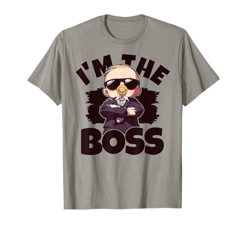 Baby Boss „Ich bin der Boss“ Wie ein Boss Kinder T-Shirt von Baby Like a Boss Merch