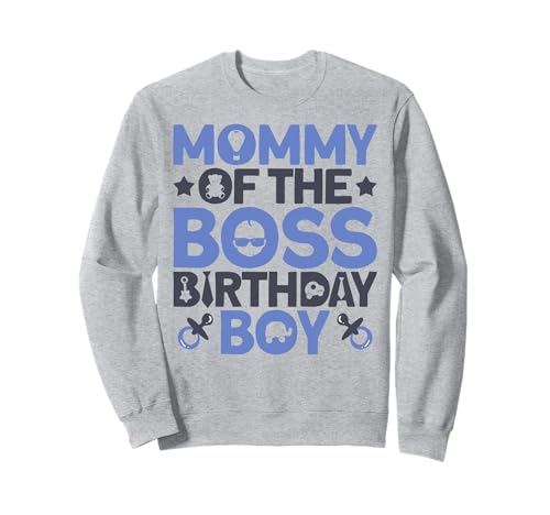 Mommy of The Boss Geburtstagsparty-Outfit wie eine Boss-Mama Sweatshirt von Baby Like a Boss Merch