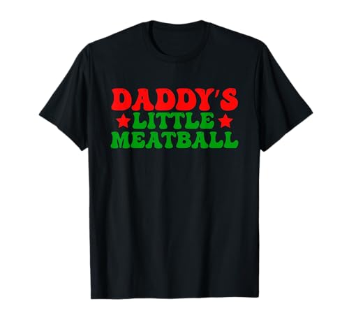 Kids Boys Girls Daddy's Little Meatball Funny Food Pun T-Shirt Kids Boys Girls Daddy's Little Meatball Funny Food Pun T-Shirt von Baby Meatball Funny Family Quote