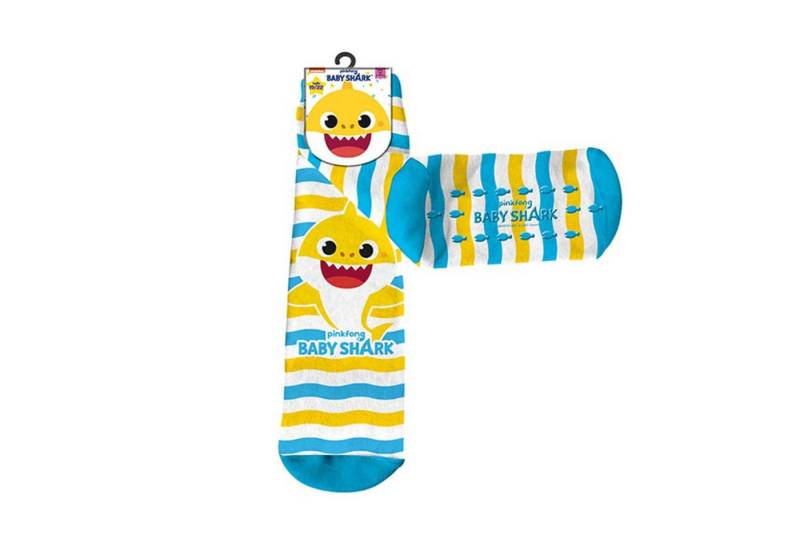 Baby Shark ABS-Socken Baby Shark Kinder ABS Socken Stopersocken anti Rutsch 2er pack (2-Paar, Set) von Baby Shark