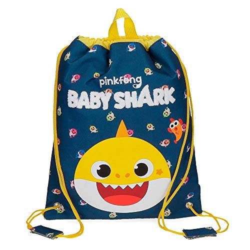 Baby Shark My Good Friend Lunchsack Blau 27x34 cms Polyester von BABY SHARK