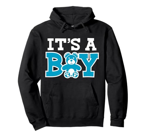 Its a Boy mit Bärchen Baby Party Shower Party Geschenk Pullover Hoodie von Baby Shower Party Stylez
