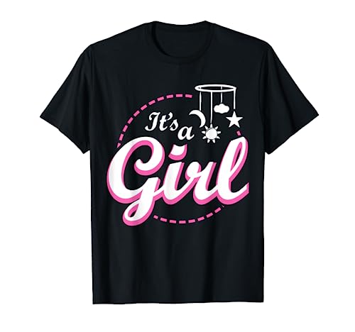 Its a Girl Baby Shower Party werdende Mutter Vater Geschenk T-Shirt von Baby Shower Party Stylez