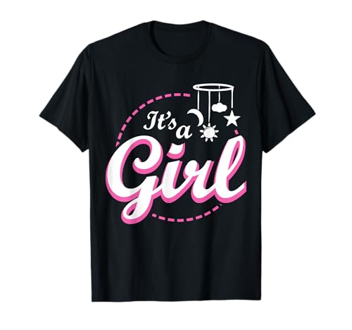 Its a Girl Baby Shower Party werdende Mutter Vater Geschenk T-Shirt von Baby Shower Party Stylez