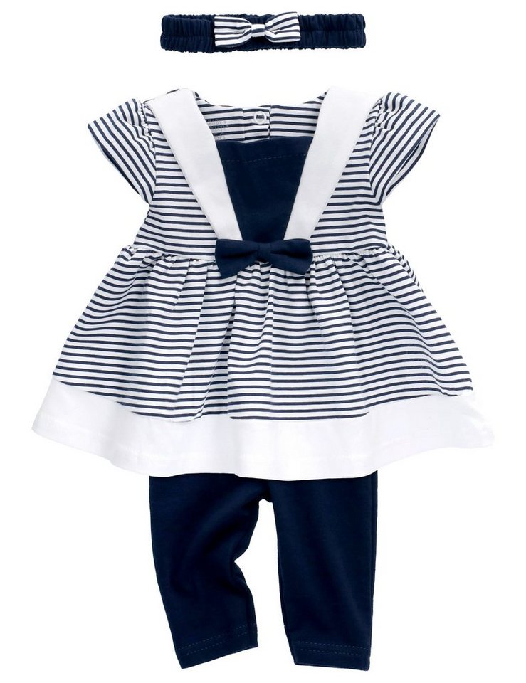 Baby Sweets Kleid & Haarband Set Streifen (3-tlg) von Baby Sweets