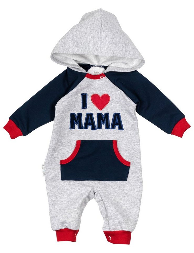 Baby Sweets Overall Strampler, Overall I love Mama (1-tlg) von Baby Sweets