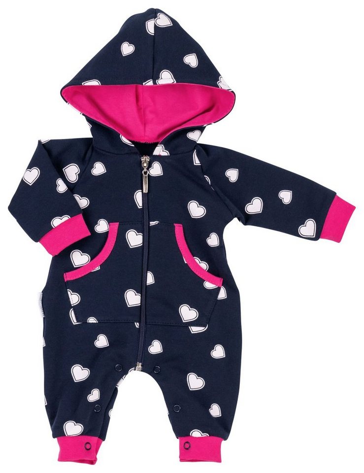 Baby Sweets Overall Strampler, Overall Herz (1-tlg) von Baby Sweets