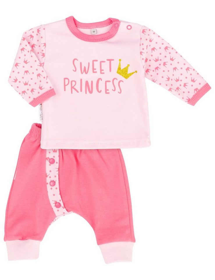 Baby Sweets Shirt & Hose Set Krone, Princess (Set, 1-tlg., 2 Teile) von Baby Sweets