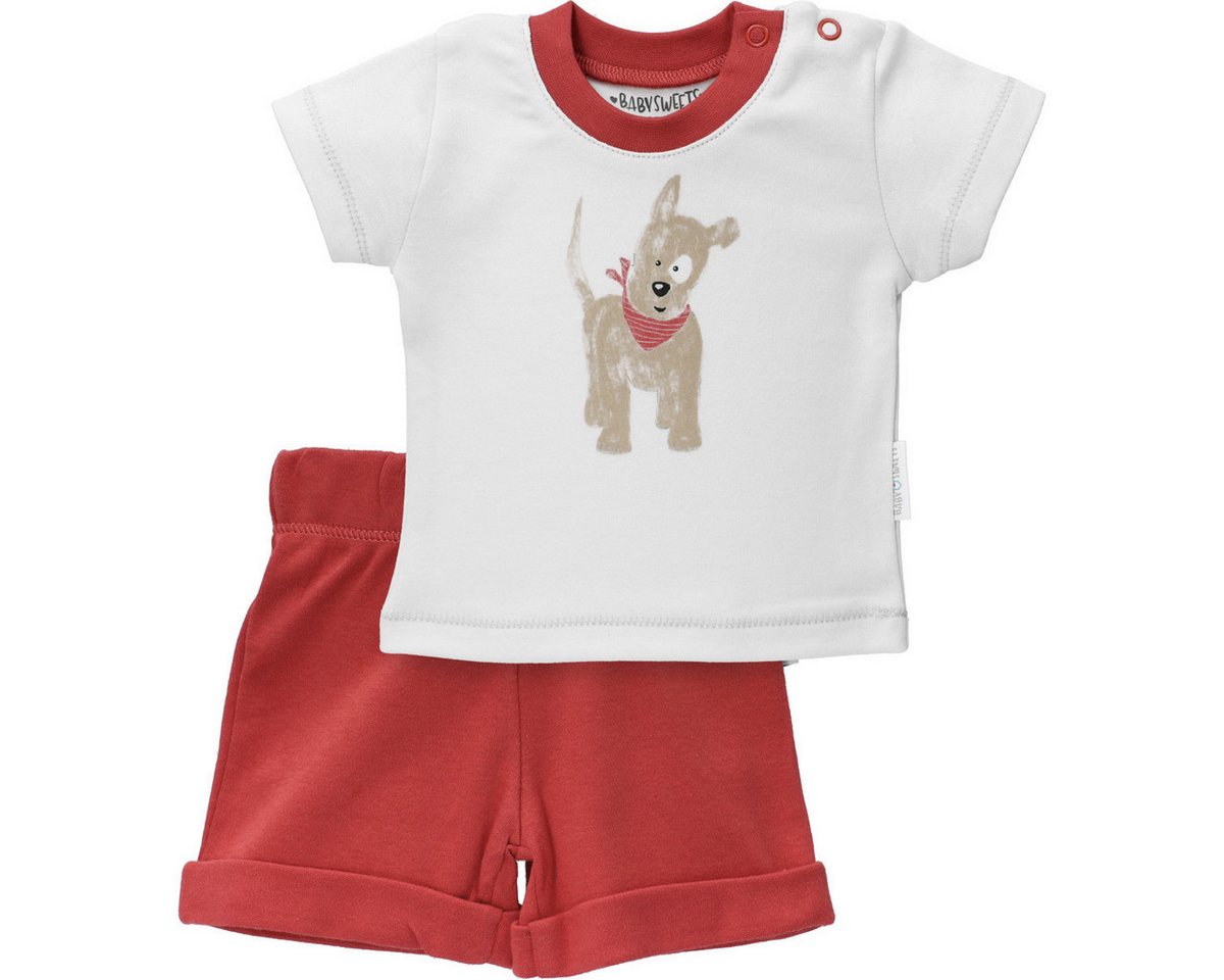 Baby Sweets T-Shirt & Shorts Little Paw Unisex Kinder (2-tlg) Shirt, T-Shirt, Shorts, Kurze Hose, Set Shirt Shorts von Baby Sweets