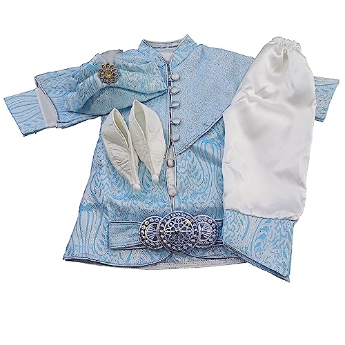 Baby Eid Kleidung, Baby Jungen Mevlüt, Baby Jungen Outfit, Baby Jungen Beschneidung, (Blau Silber, 12 Monaten) von Baby und Kinderland