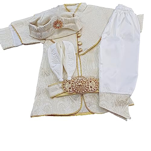 Baby Eid Kleidung, Baby Jungen Mevlüt, Baby Jungen Outfit, Baby Jungen Beschneidung, (Gold, 12 Monaten) von Baby und Kinderland