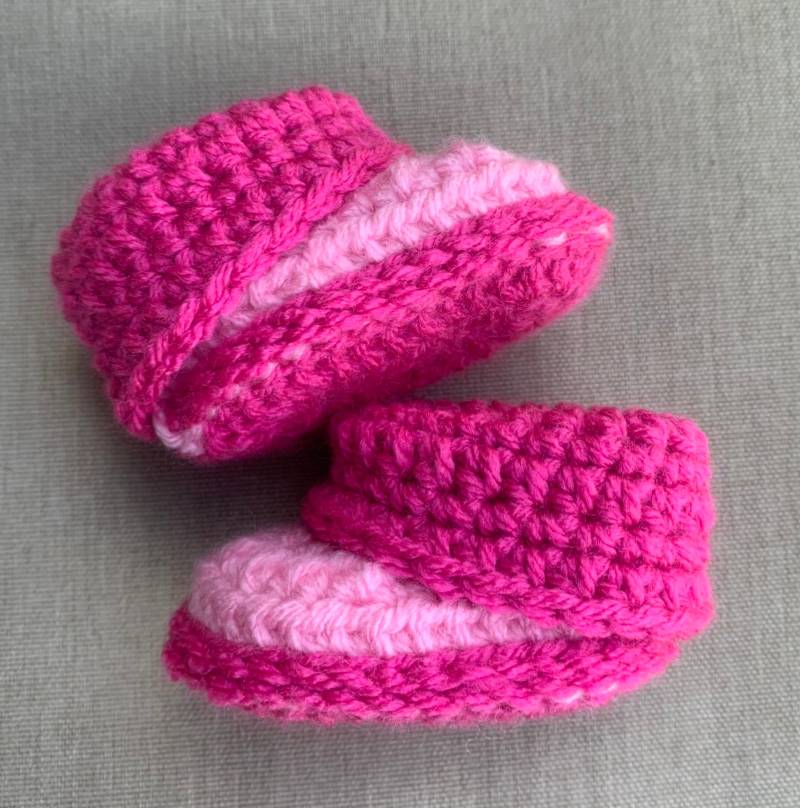 Gehäkelte Babyschuhe, Babyschuhe von BabyBootieCrafts