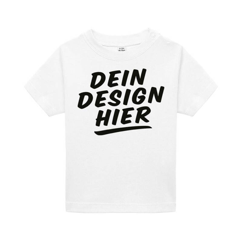 Baby T-Shirt bedrucken - Design selbst gestalten von BabyBugz