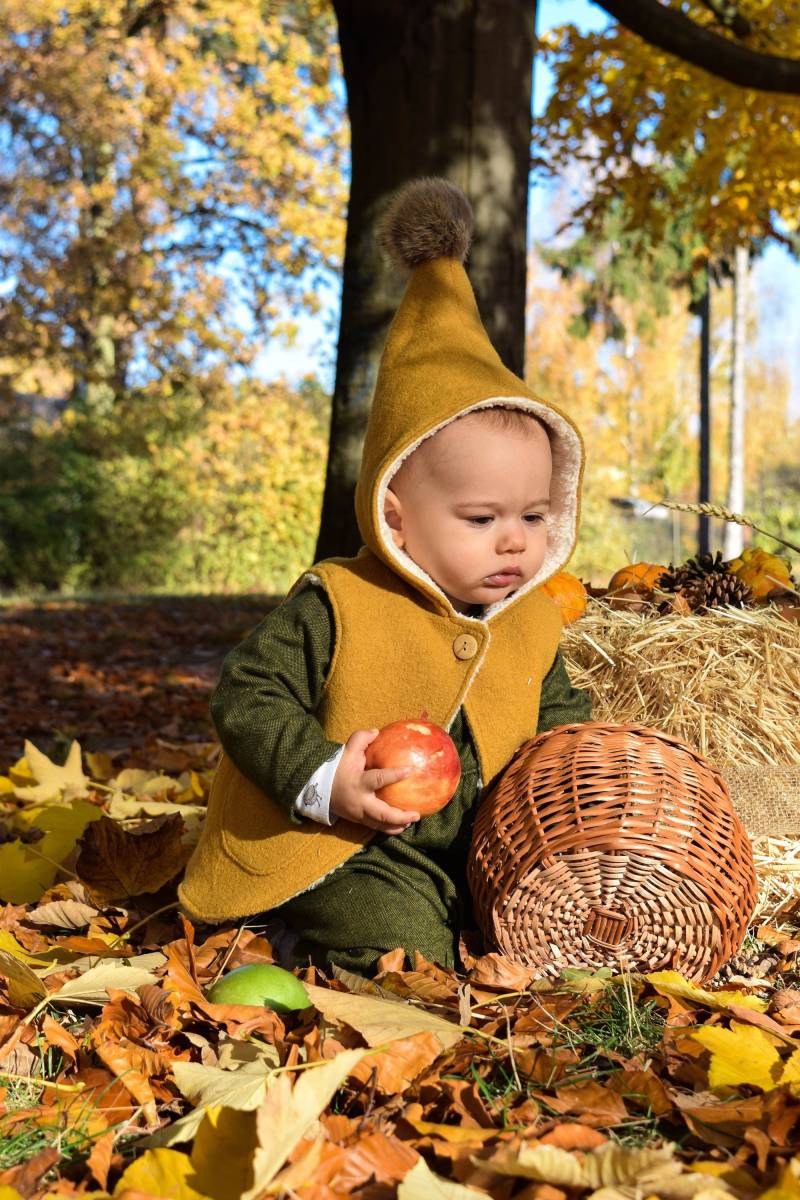 Walkweste, Ärmellose Kinderweste, Wollwalk Jacke Aus 100% Schurwolle, Baby Weste Walkweste, Ärmellose Kinderweste, Wollwalk Jacke Aus 100% Schurwolle, Baby Weste von BabyDomBerlin