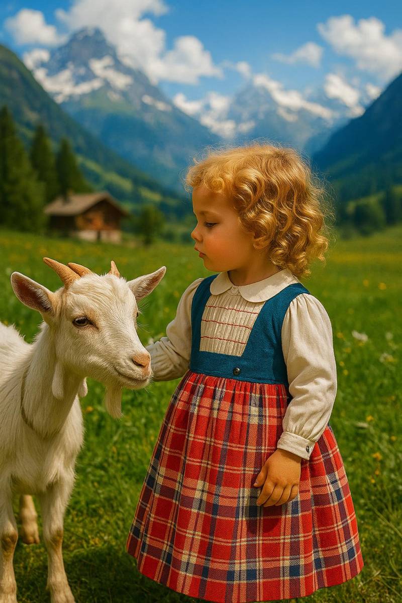 Vtg 1960Er Jahre Polly Flinders Rot Weiß Blau Kariertes Faux Jumper Kleid Weiße Bluse Hand Gesmoktes Besticktes Schulkleid - 3Yr von BabyDresser