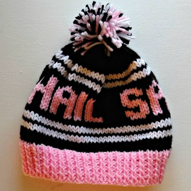 Hail Satan Mütze von BabyLambKnitting