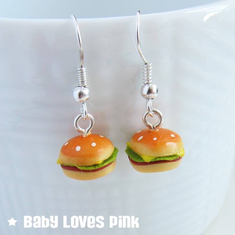 Cheeseburger Ohrringe Cheeseburger Ohrringe von BabyLovesPink