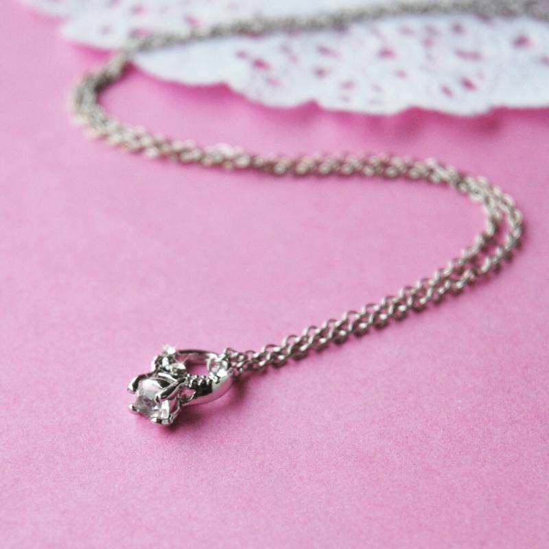 Diamant-Ring-Halskette Diamant-Ring-Halskette von BabyLovesPink