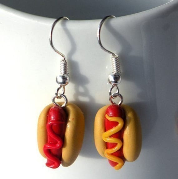 Hot Dog Ohrringe | Letzte Hot Dog Ohrringe | Letzte von BabyLovesPink