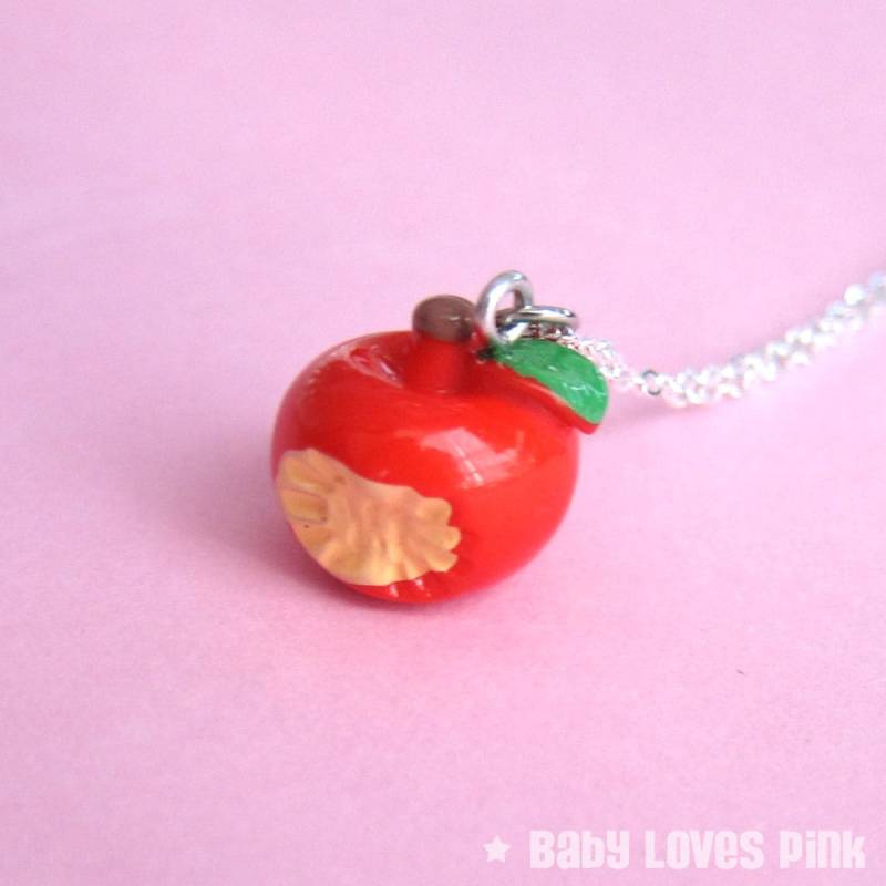 "Lehrer Apfel Halskette - "Lehrer Apfel" Angebissener Roter | D2B2" "Lehrer Apfel Halskette - "Lehrer Apfel" Angebissener Roter | D2B2" von BabyLovesPink